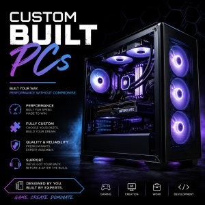 Custom Built Worksations and Gaming PC's